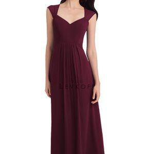 Bill Levkoff style 1124 WINE dress (size 26)